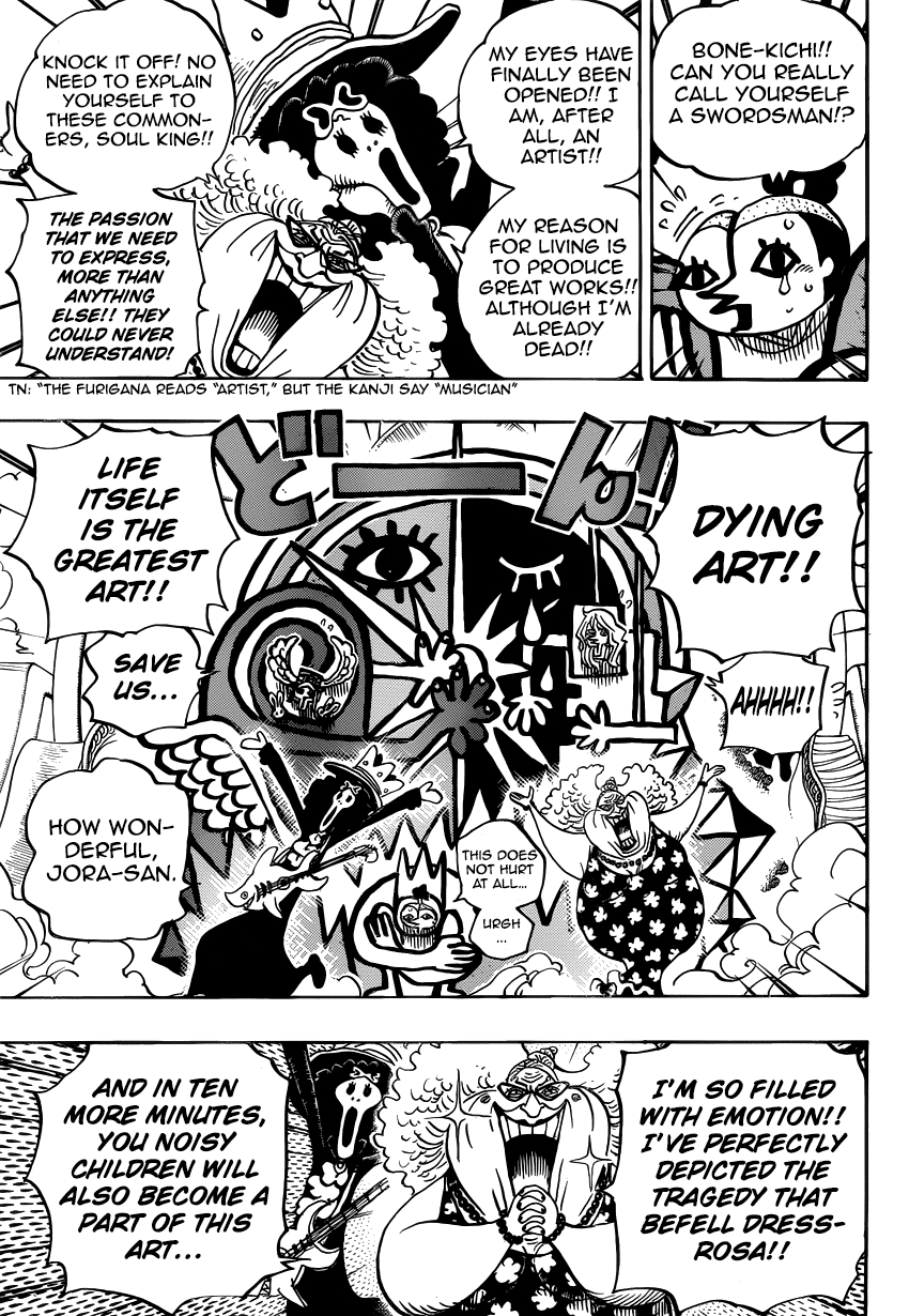 One Piece, Chapter 722 image 15